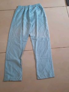 Light Blue Embellished Pants new