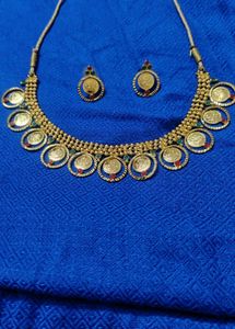 Coin Necklace &amp; Earring Set