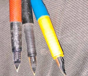 Vintage Fountain Pens (set of 3)