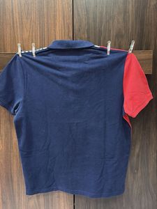 Stylish Striped Polo T-Shirt