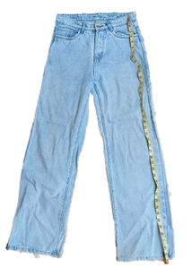 Light Wash Wide Leg Jeans
