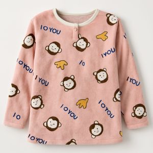 Cute Monkey Print Top