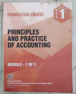 CA Foundation Course Books