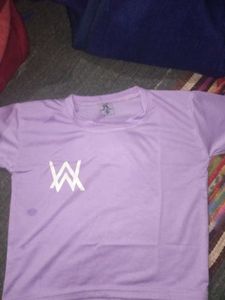 Lilac Alan Walker Graphic Tee