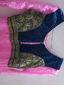 Pink Anarkali Dress
