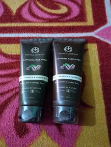 The Man Company Caffeine Face Masks And Lip Balm