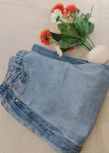 Denim Plazzao Pant.