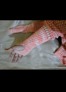 woollen Peach Knit top