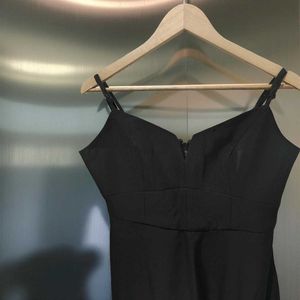 Sleek Black Jumpsuit