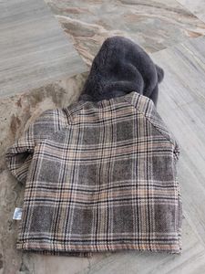 Adorable Plaid Baby Jacket