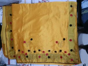 Elegant Yellow Saree