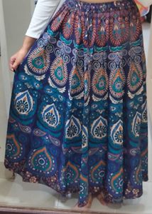 Boho Print Skirt