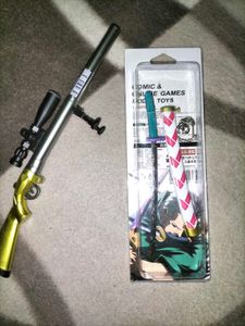 KATANA AND PEN LIGHT GUN COMBO