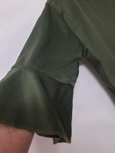 Mehandi Top Office Party College Wear