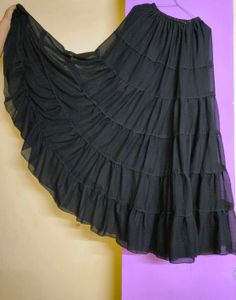 Black Long Skirt
