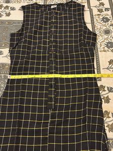 Black Plaid Set