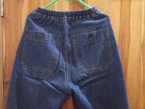 Blue Denim Pants