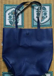 Blue Tote Bag