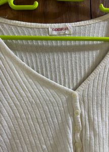 Cute Crop Top Cardigan