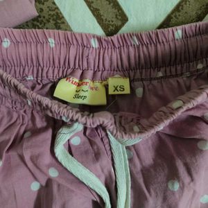 Cute Polka Dot Night Suit