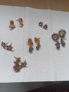 Beautiful Earrings And Studds