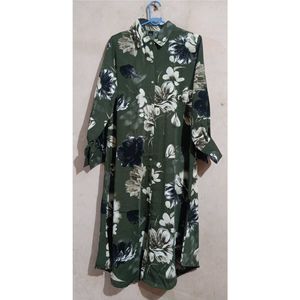 Floral Print Kurta Set