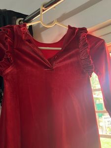 H by Hamleys Infants Girls Red Solid Full Sleeves