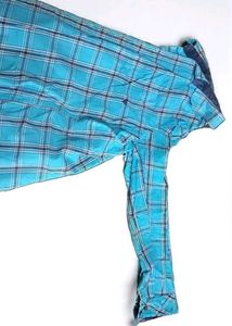 Twills Blue Plaid Button-Down Shirt