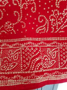 Red Georgette Saree
