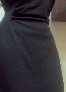 Black Fit &amp; Flare Dress