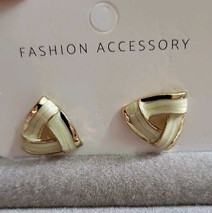 Triangle Stud Earrings