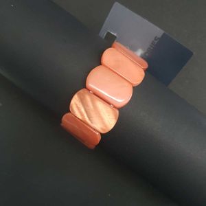 Coral Abalone Bracelet