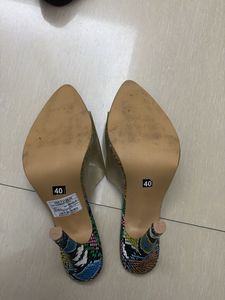 4 Inch Classy Repltile Print Heels