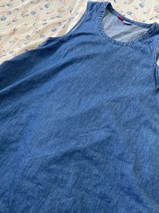 Denim Sleeveless Dress
