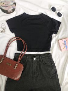 Bonkers Corner Basic Black Baby Tee