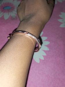 Heart Bangle Bracelet