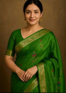 Green Saree