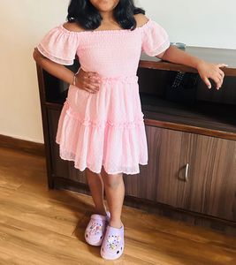 Cute Pink Girls Dress 9-10yrs