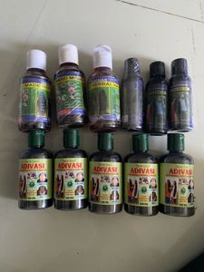 Adivasi Herbal Hair Oil -  Growth pack of 11