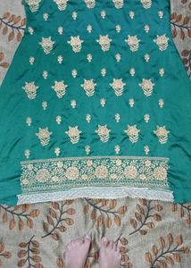 Green Kurta Set