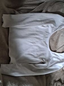 White Long Sleeve Top