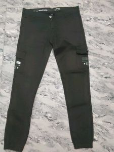 WINSTON Dark Green Cargo Pants