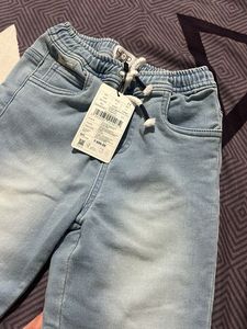 Cute HOP Denim Joggers