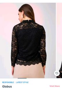 Chic Black Lace Top – Elegant &amp; Versatile