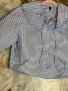 H&amp;M Pure Cotton Blouse/top, Worn Only Once