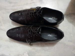 Men Height Increasing Lace Up Shoes