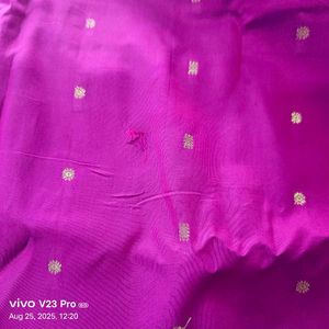 Silk Purple Saree