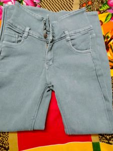 High Waist Denim Jeans