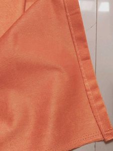 Orange Curtains 9 Ft Set Of 5