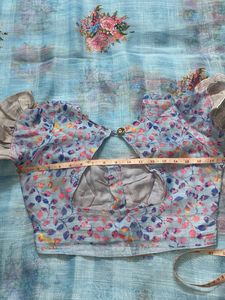 Elegant Floral Saree